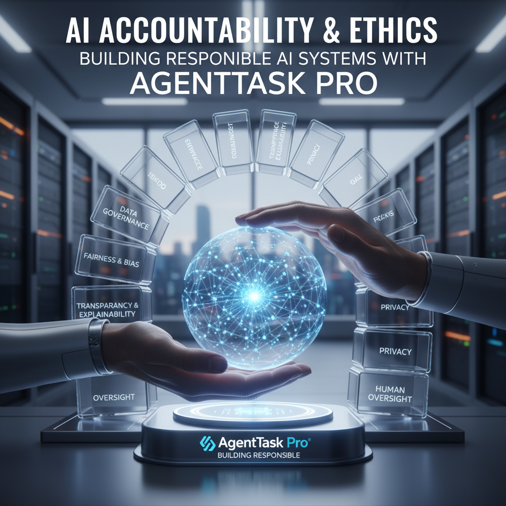 AI Accountability & Ethics: Building Responsible AI Systems with AgentTask Pro