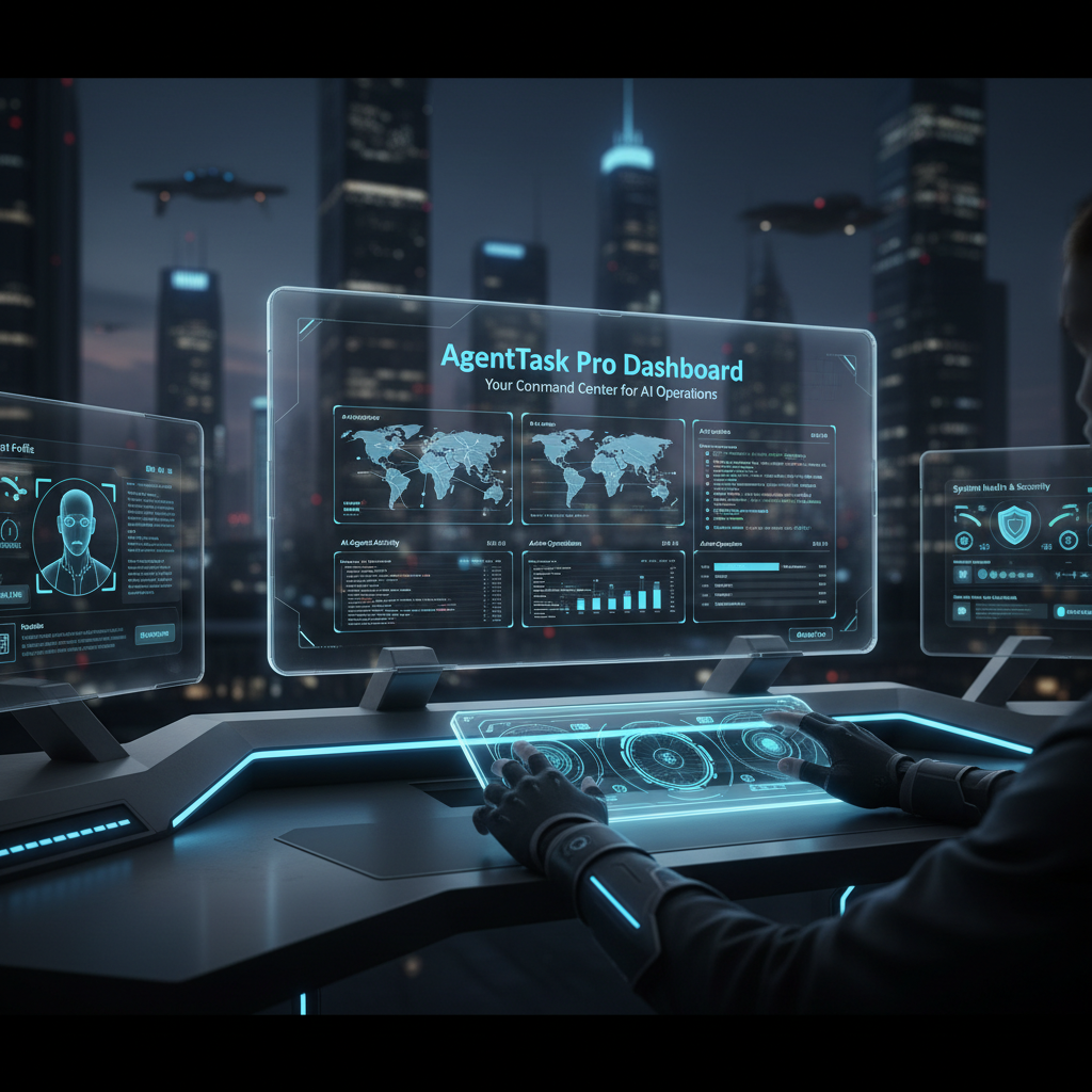AgentTask Pro Dashboard: Your Command Center for AI Operations