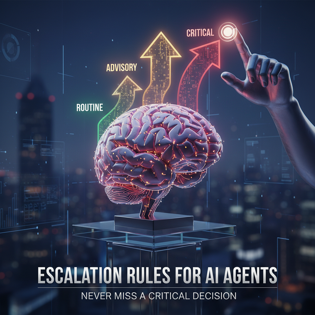 Escalation Rules for AI Agents: Never Miss a Critical Decision