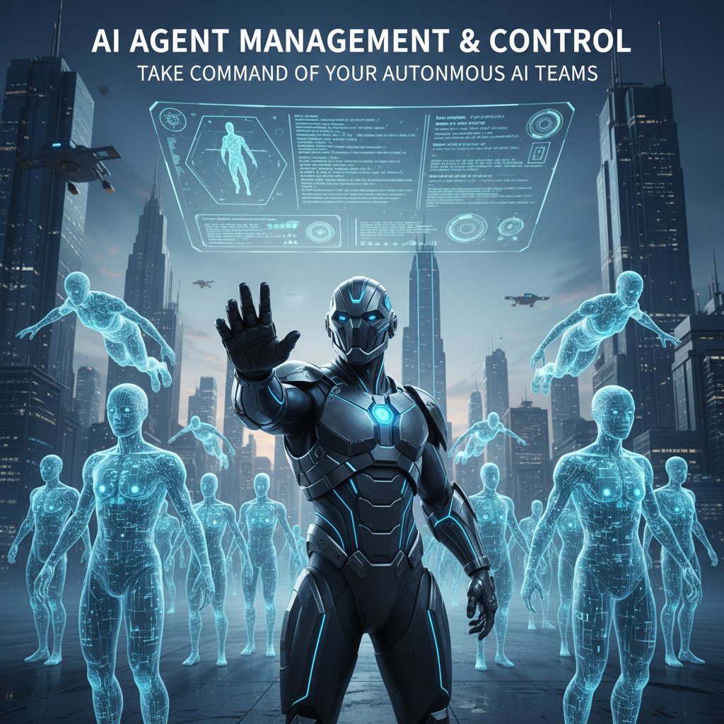 AI Agent Management & Control: Take Command of Your Autonomous AI Teams