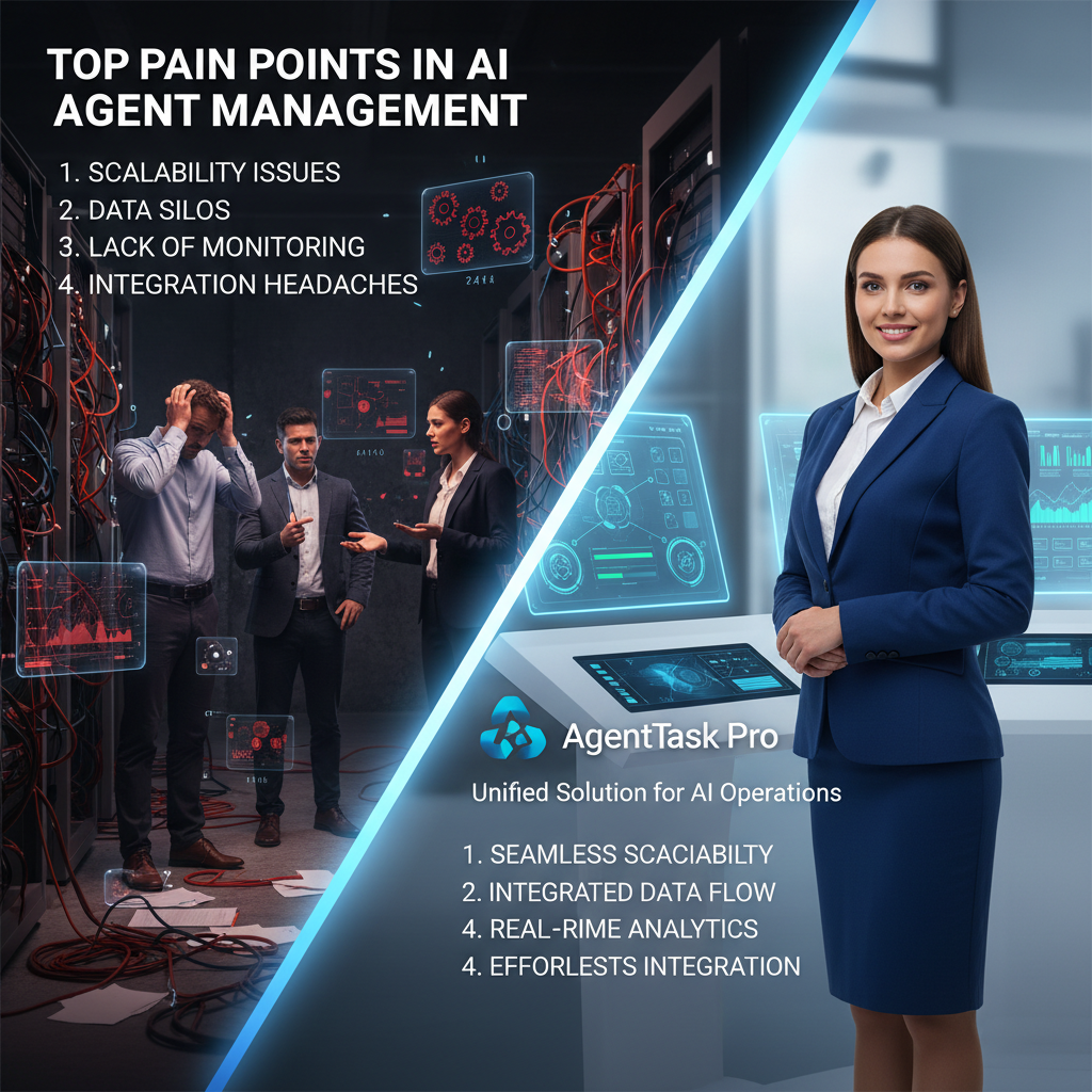 Top Pain Points in AI Agent Management & How AgentTask Pro Solves Them