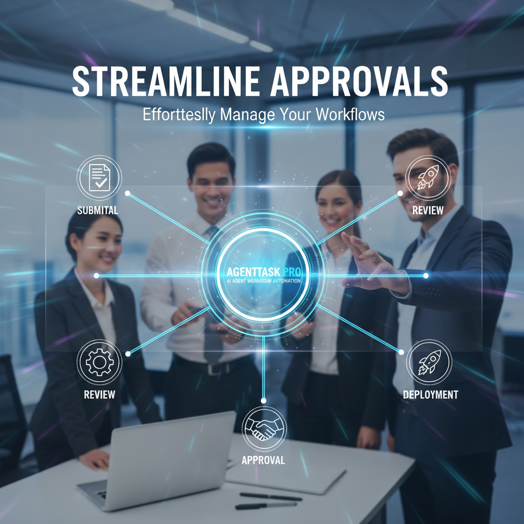 Streamline Approvals with AgentTask Pro's AI Agent Workflow Automation