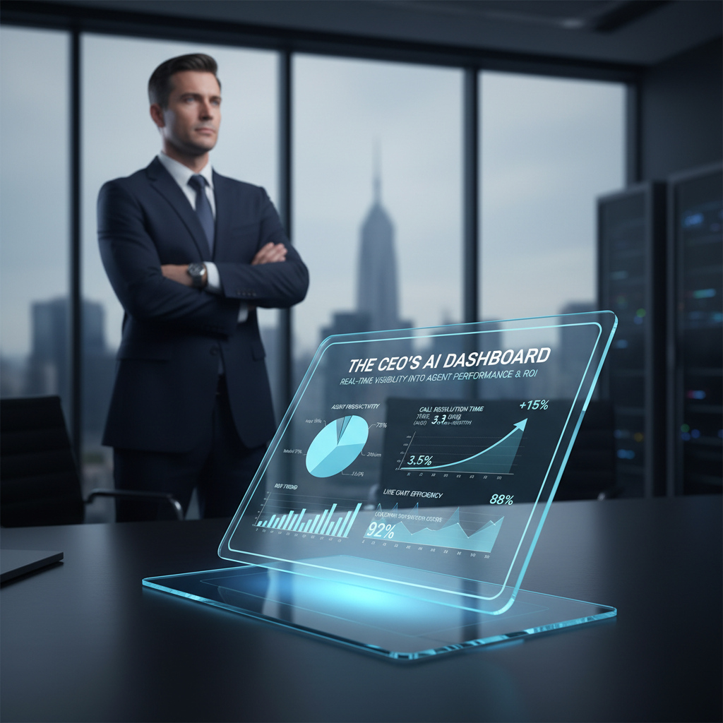 The CEO's AI Dashboard: Real-time Visibility into Agent Performance & ROI