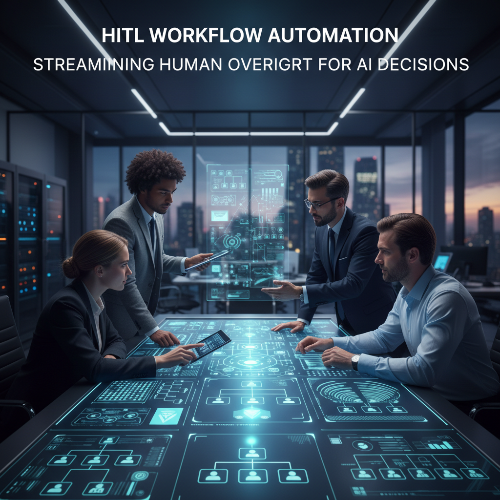 HITL Workflow Automation: Streamlining Human Oversight for AI Decisions