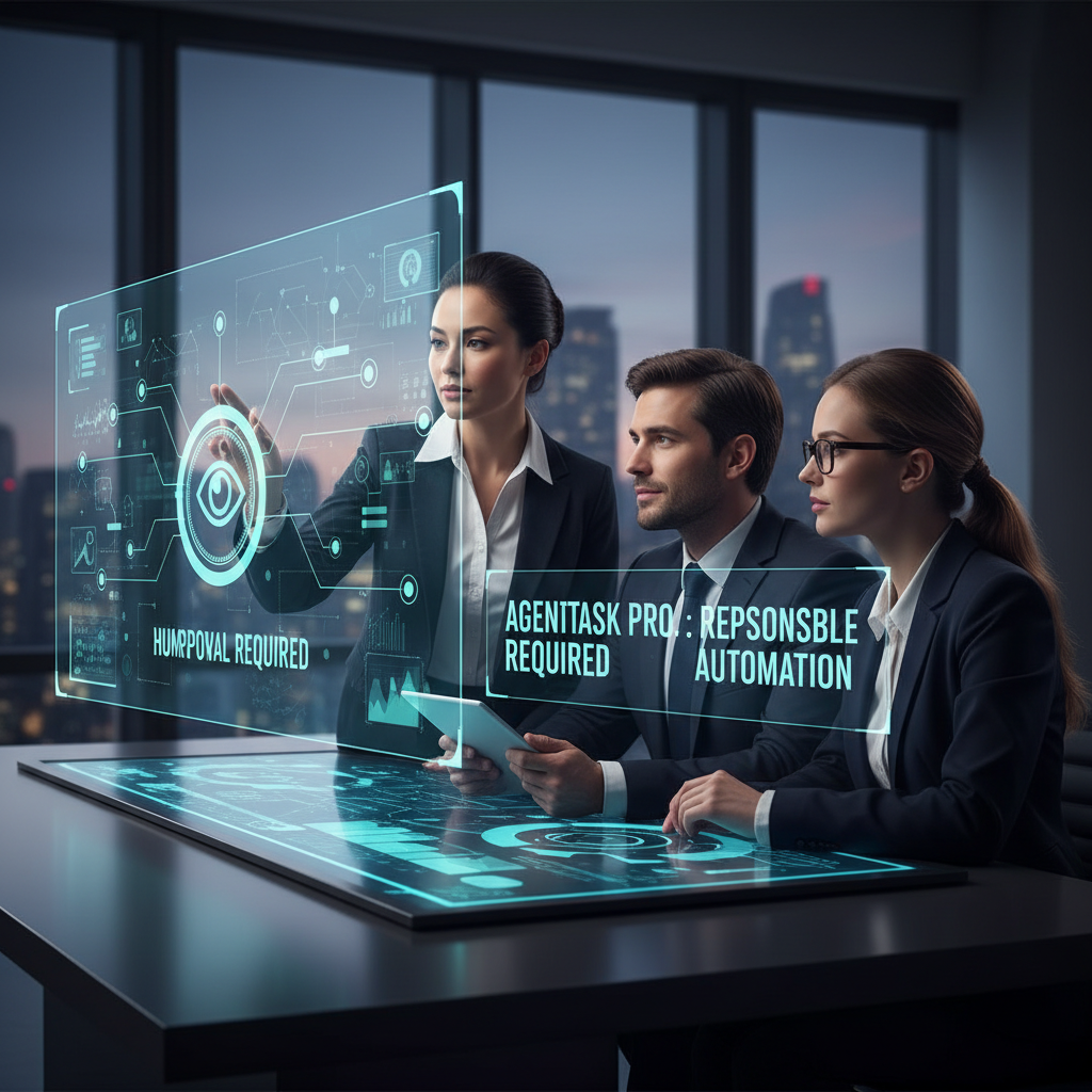 Human-in-the-Loop AI Approval: How AgentTask Pro Ensures Responsible Automation