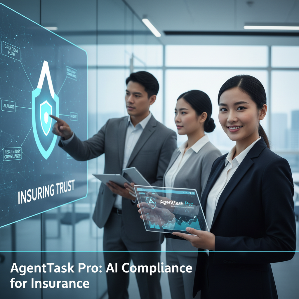 Insuring Trust: AgentTask Pro for AI Compliance in the Insurance Sector