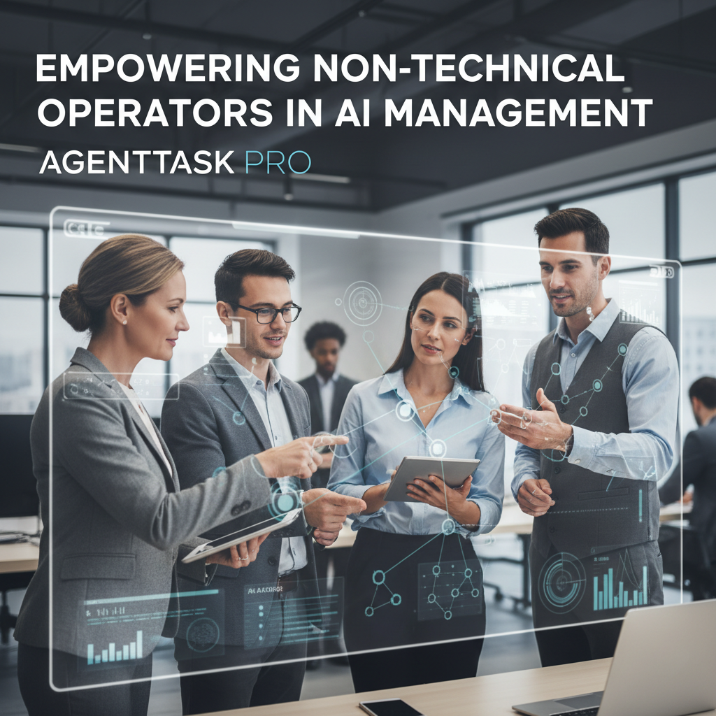 Empowering Non-Technical Operators in AI Management with AgentTask Pro