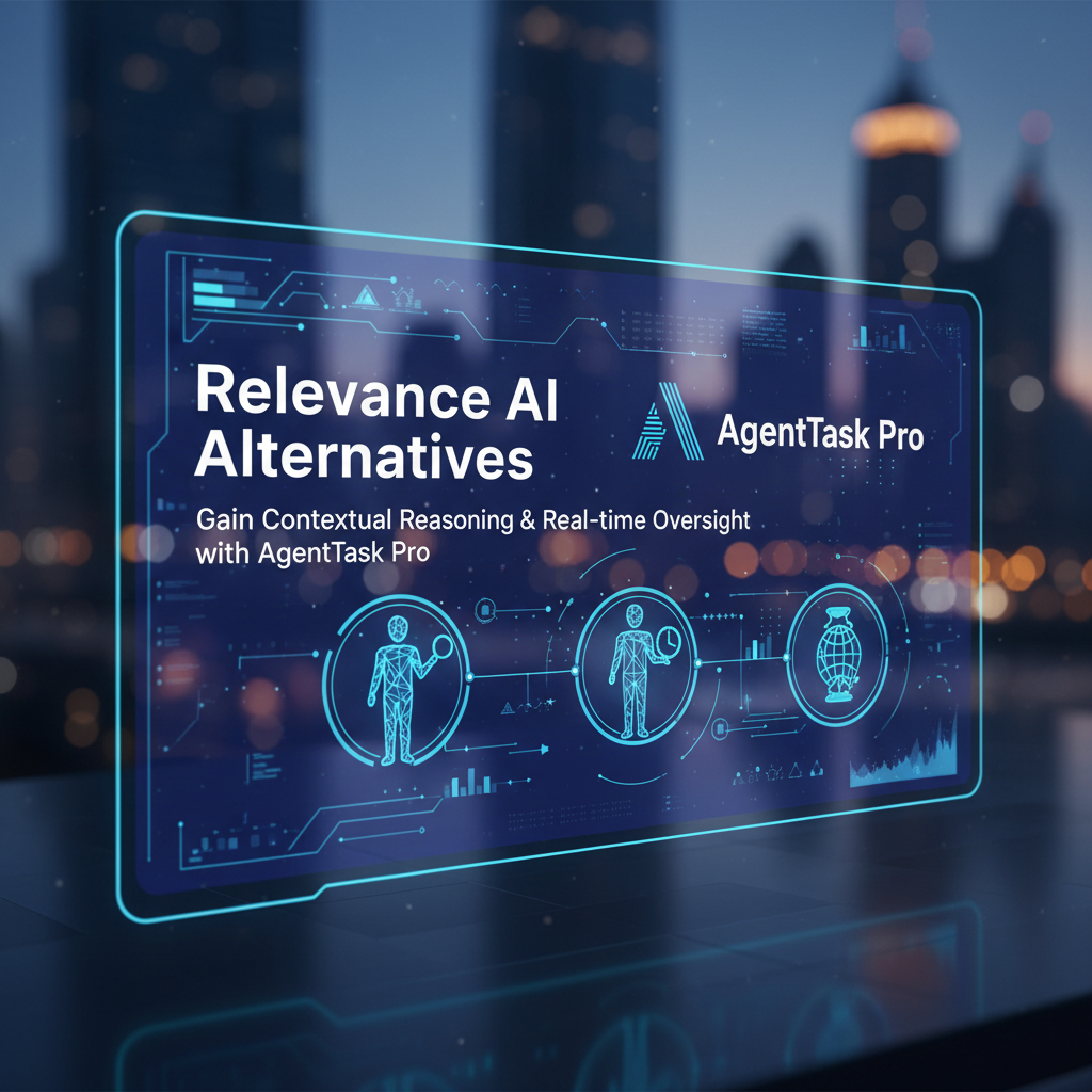 Relevance AI Alternatives: Gain Contextual Reasoning & Real-time Oversight with AgentTask Pro